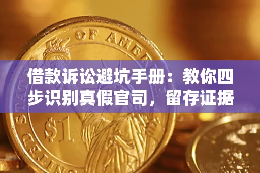 武汉借款诉讼避坑手册：教你四步识别真假官司，留存证据不踩雷