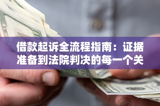 武汉借款起诉全流程指南：证据准备到法院判决的每一个关键步骤