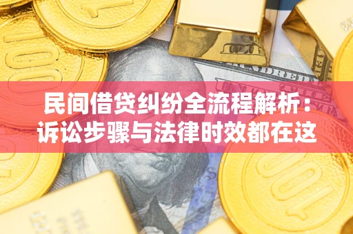 武汉民间借贷纠纷全流程解析：诉讼步骤与法律时效都在这儿了