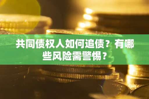 武汉共同债权人如何追债？有哪些风险需警惕？