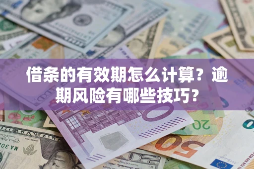 武汉借条的有效期怎么计算？逾期风险有哪些技巧？