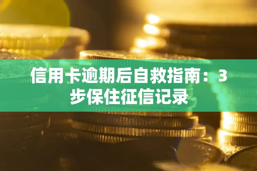 武汉信用卡逾期后自救指南：3步保住征信记录